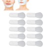 10Pcs Silicone Face Mask Brushes, Mini Short Handle Mud Applicator