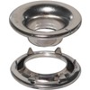 Stimpson E1RRGSWSS100 Stainless Steel Rolled Rim Grommet and Spur Washer
