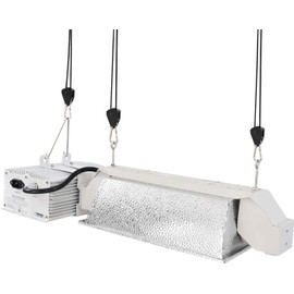 iPower 630W Double Lamp Ceramic Metal Halide Grow Light System Kits, CMH Bulb is NOT Included, 120~240V Ballast