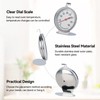 Electric Stove Thermometer Oven Thermometer for Gas Stove Stainless Steel