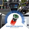 XINYIELE 16MM Latching 12V Push Button Switch On Off,Waterproof with