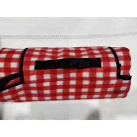 Dayard Foldable Portable Picnic Blanket Waterproof Red White Beach Camping Hiking 58x56