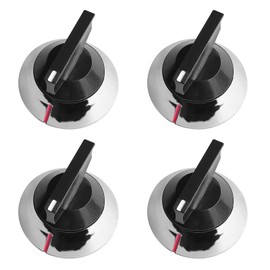 4 Pack 330190 Range Burner Knob Replacement for Whirlpool Kenmore Roper Surface Burner Control Replaces AP6008016 329404 328135 ER330190 PS11741145 WP330190VP