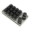 12 Key Mechanical Keyboard Support Wired USB Wireless Bluetooth DIY
