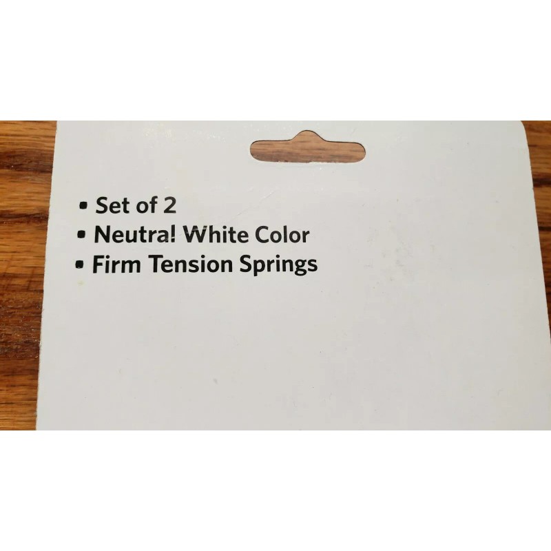 G&S Toilet Paper Holder Spool Roller White Replacement Plastic Spring