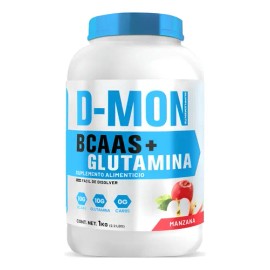 Aminoácidos Bcaas + Glutamina D-mon 1kg Varios Sabores
