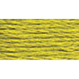DMC 117-166 Mouline Stranded Cotton Six Strand Embroidery Floss Thread, Medium Light Moss Green, 8.7-Yard