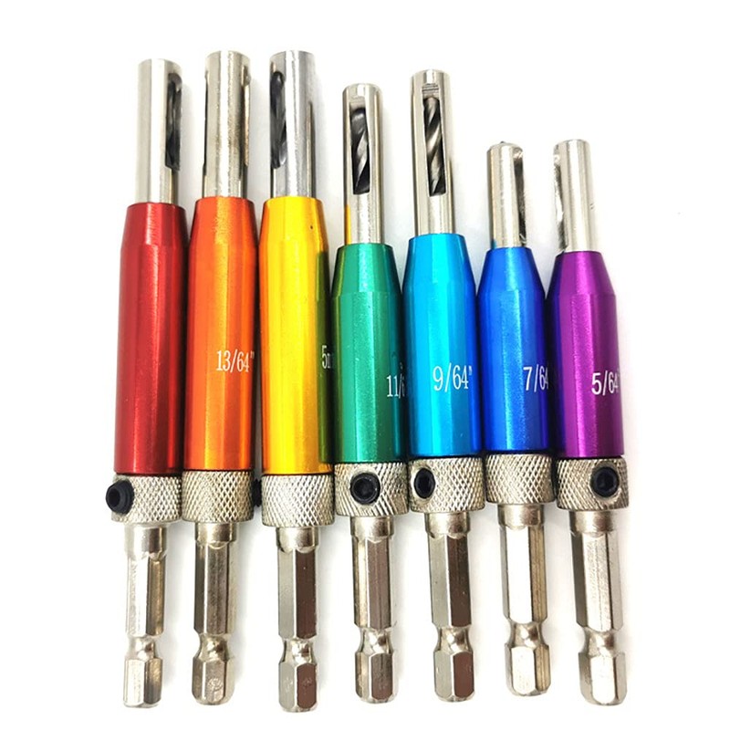 Automatic Center Drill Bits Sets High Speed Steel Pilot Drill