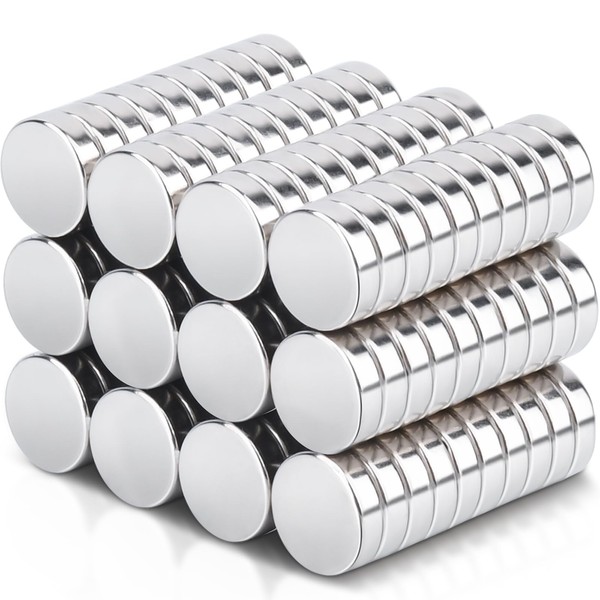 Pack of 120 Small Magnets Strong 7 x 2 mm