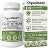 Glutathione 725mg Per Capsule OrganiMAXX L-Glutathione One A Day capsules.