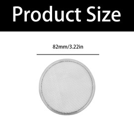 10 Pack Stainless Steel Sprouting Lids for 86mm Wide Mouth Mason Jars - Reusable Mesh Filter Strainer Screens for Beans, Alfalfa, Broccoli Sprouts - Easy Clean