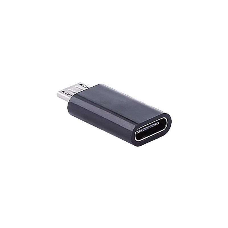 Electrónica REY Adapter Converter USB C 3.1 Female to Micro