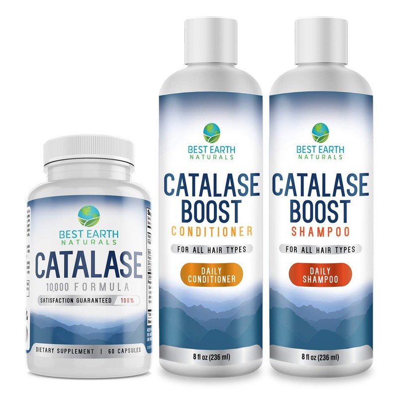 Best Earth Naturals Catalase Formula Shampoo to Support Hair Vitality