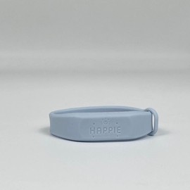 Happie Tap Bracelet - NFC Bracelet with Daily Positive Affirmations, Quotes and Content nylon bracelets motivational wristband - Color: Dune