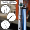 com-four® 100 x Greenhouse Clips, Hanging Devices for Greenhouse and