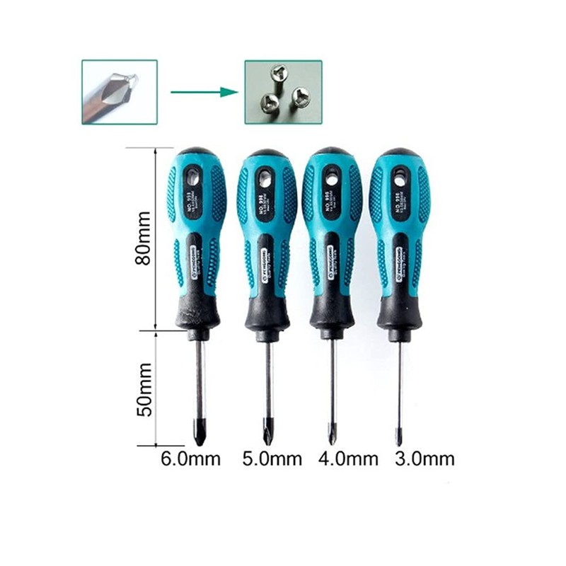 Y Screwdriver Set, 4Pcs Tri-Point Screwdrivers, U Fork Screwdriver Kit,