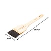 Endoshoji WHK02060 Professional Wooden Handle Black Brush (Goat Hair) 2.4