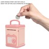 Fingerprint Password Cash Piggy Bank for Kids Auto Scroll Paper