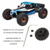 24T Pinion Gear Mod 1 5mm Shaft with Screws Wrench