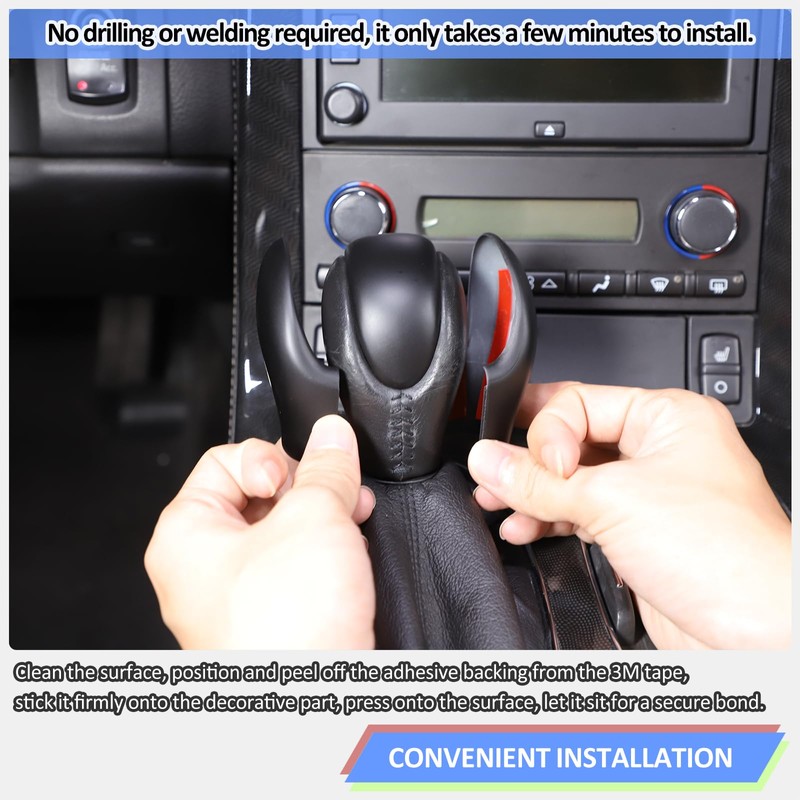 Gear Shift Head Cover Trim for Chevy Corvette C6 2005