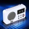 UXELY Shower Speaker - AM/FM Radio With LCD Display, Portable