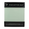 Evacuation Map Holder, 8-1/2 in. x 11 in.