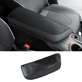 Bercicci Center Console Armrest Cover for Toyota Camry 2018-2024 Accessories Center Console Liner Leather Protection Armrest Cover (Black)