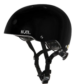 NÜDL Youth Kids MIPS Bike Helmet for Boys, Girls, Teens & Children Gloss Black- YS (52-56cm)