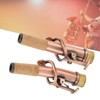 2Pcs Saxophone Neck Metal Straight Curved Accessory Replacement Set Kit