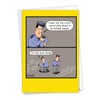 NobleWorks - 1 Funny Cartoon Card for Birthdays - Happy