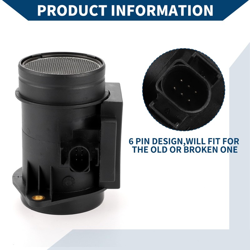 Hihaha None. 023906461 Car Mass Air Flow Sensor Assembly for