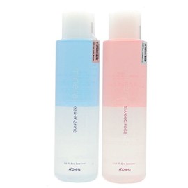 A'pieu Mineral Lip & Eye Remover Large Capacity 250ml+250ml / 어퓨 미네랄 립앤아이 리무버 대용량 250ml+250ml