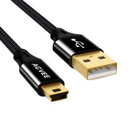 AGVEE 6.6ft Camera IFC-400PCU USB Data File Transfer AV Out Digital Cable Cord for Canon Rebel EOS T1i T2i T3 T3i T4i T5 T5i T6 T6i T6s T7i, PowerShot/DSLR Cameras & Vixia Camcorders, Black