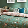 furn. Luna Wood Duvet Cover Set, Fern Green, Single