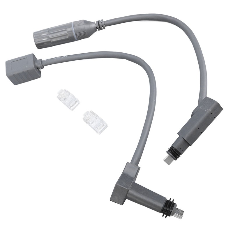 SPX Plug to RJ45 Adapter 1200Mbps Transmission Speed Rectangular Satellite