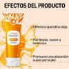 2PCS Orange Exfoliating Gel,Exfoliante Facial, Orange Exfoliating Gel Scrub