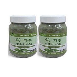 Boabitha Domestic mugwort powder 300g x 2 cans / 국내산 쑥가루 300g x 2통