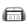 DKMUS 9 Inches + Double Din Radio Dash Trim Kit