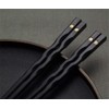 HuaLan Fiberglass Reusable Chopsticks Set Dishwasher-Safe Household/Restaurant Chopsticks 5 Pairs