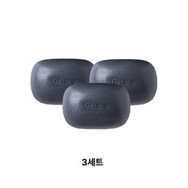 SNS Hot Item Cell Green Charcoal Red Clay Soap 3SET SOUP / SNS핫템셀그린 참숯 황토 때 비누3SET SOUP