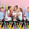 Wensdr 8 Packs Fluorescen Bar Birthday Party Tablecloths 130 x