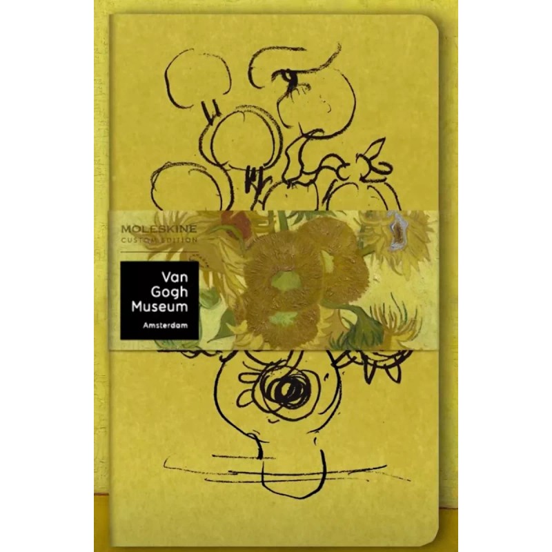 Moleskine 2 Libretas Moleskine Original Rayadas Museo Van Gogh Girasol