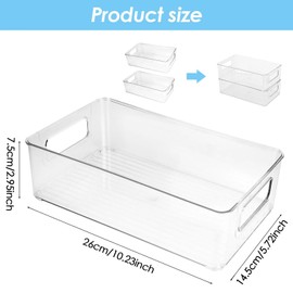CTTZCKJ Baby Bottle Organizer Plastic Storage Center for Baby Bottles and Food Jars Baby Bottle Organizer for Cabinet, Perfect Organizer for Kitchen Cabinet, Pantry, Refrigerator, and Countertop2 pcs