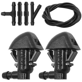 Seentech Windshield Washer Nozzle Wiper Spray Hose Kit Compatible with Ford F250 F350 F450 F550 Super Duty 2011-2016 Replace OEM BC3Z-17603-A BC3Z-17K605-B