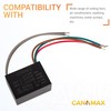 Canamax Durable CBB61 5-Wire 4uf+4uf+2.5uf 250V/300V AC 50/60Hz Ceiling Fan