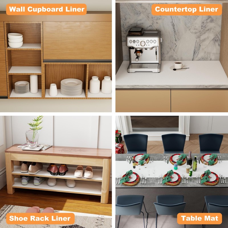 FLPMIX Shelf Liner 30 inch Wide - Large Waterproof Under