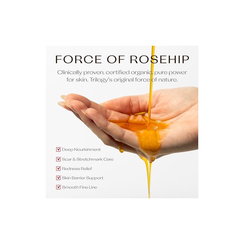 Certified Organic Rosehip Oil 0.67fl.oz
