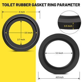 Oyviny 34120 Waste Ball Seal Kit for Thetford Style Plus & Style II, RV Toilet Seal Replacement 34120 for Thetford Aqua-Magic Style Plus/Style Lite/Style II/Residence Toilets