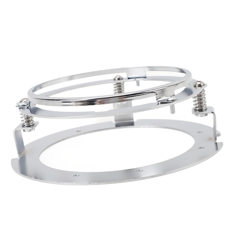 5.75in Round Headlight Mounting Bracket Stable Firmly Fixed Iron Universal