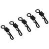 Dilwe Quick Change Swivels, 25pcs Q-shaped Fishing Tackle Quick Change